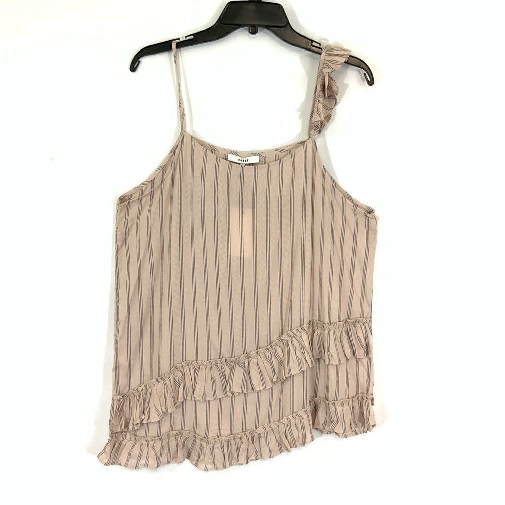 Ro & De Nordstrom asymmetrical tank Sz XL NWT